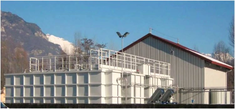500~1000 m3day Packaged Sewage Treatment Equipment System